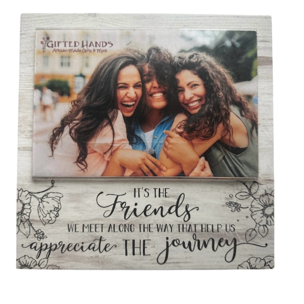 Gifted Hands 7 x 7 Friendship Picture Frame